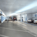 nettoyage du sol des parkingintérieur