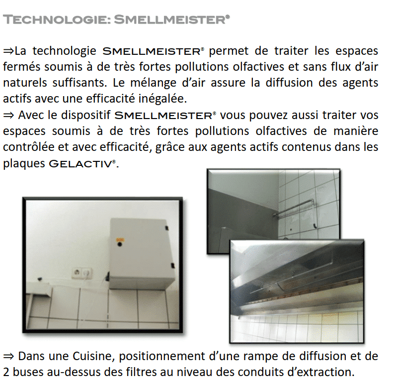 Technologie: Smellmeister® Technologie: Smellmeister®Technologie: Smellmeister®